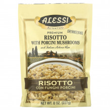Alessi, Ризотто премиального качества с белыми грибами и итальянским рисом арборио, 227 г (8 унций)