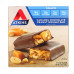 Atkins, снек, шоколадно-карамельный батончик с арахисом и нугой, 5 батончиков, 44 г (1,55 унции) каждый