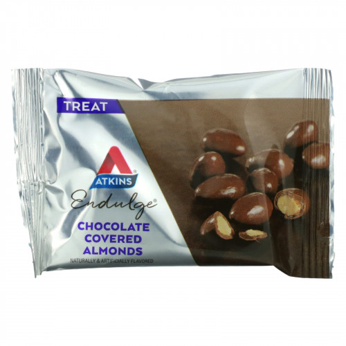 Atkins, Endulge, миндаль в шоколаде, 5 упаковок, 28 г (1 унция) каждая