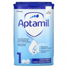 Aptamil, Заменитель грудного молока, детское молоко, с рождения, 800 г (28,22 унции)