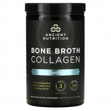 Ancient Nutrition, Bone Broth Collagen, ваниль, 519 г (1,1 фунта)