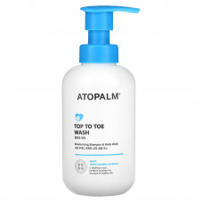 Atopalm, Top to Toe Wash, увлажняющий шампунь и гель для душа, 300 мл (10,1 жидк. унции)