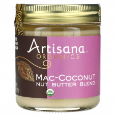 Artisana, Organics, смесь макаронного масла и кокосового ореха, 227 г (8 унций)