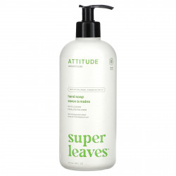 ATTITUDE, Super Leaves, мыло для рук, листья оливы, 473 мл (16 жидк. Унций)