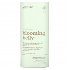ATTITUDE, Blooming Belly, масло для предотвращения растяжек, розовая аргана, 3 унции (85 г)