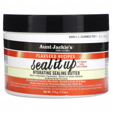 Aunt Jackie's Curls & Coils, Seal It Up, увлажняющее масло для кожи, 213 г (7,5 унции)