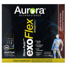 Aurora Nutrascience, Micro-Pack + ExoFlex + Plus Vitamin C, 30 пакетиков по 10 мл (0,34 жидк. Унции)