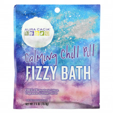 Aura Cacia, Fizzy Bath, успокаивающая и охлаждающая таблетка, 70,9 г (2,5 унции)