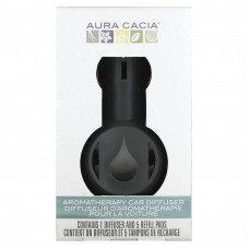 Aura Cacia, автомобильный диффузор для ароматерапии, 1 шт.