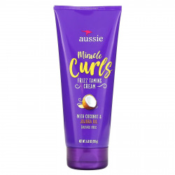 Aussie, Miracle Curls, крем для укладки вьющихся волос, кокос и масло австралийского жожоба, 193 г (6,8 унции)