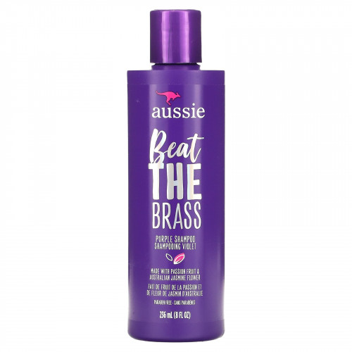 Aussie, Beat The Brass, фиолетовый шампунь, 236 мл (8 жидк. Унций)