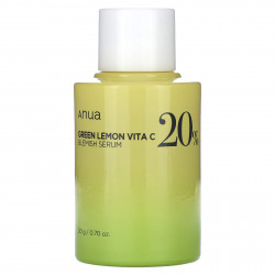 Anua, сыворотка с витамином С и зеленым лимоном, 20% для устранения несовершенств кожи, 20 г (0,70 жидк. унции)