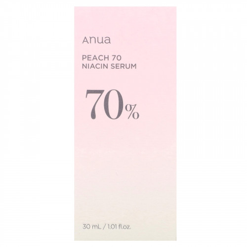 Anua, Персиковая сыворотка с 70% ниацином, 30 мл (1,01 жидк. Унции)