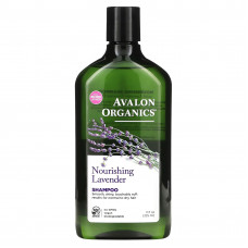Avalon Organics, шампунь, питательная лаванда, 325 мл (11 жидк. унций)