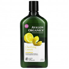 Avalon Organics, очищающий шампунь, лимон, 325 мл (11 жидк. унций)