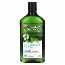 Avalon Organics, Шампунь для кожи головы, чайное дерево, 325 мл (11 жидк. унций)
