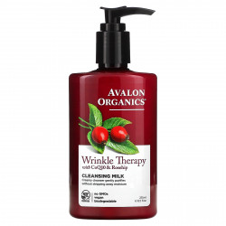 Avalon Organics, CoQ10 Repair, очищающее молочко для лица, 8,5 жидкой унции (251 мл)