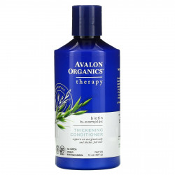 Avalon Organics, кондиционер для густоты волос, с биотином и В-комплексом, 397 г (14 унций)