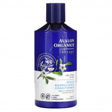 Avalon Organics, кондиционер для нормализации состояния кожи головы, чайное дерево и мята, 397 г (14 унций)