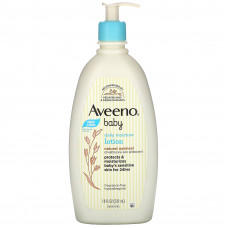 Aveeno, Baby, увлажняющий лосьон для ежедневного применения, без отдушки, 532 мл (18 жидк. унций)