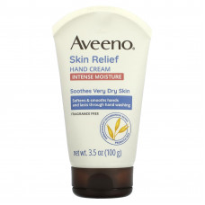 Aveeno, успокаивающий крем для рук, без отдушки, 100 г (3,5 унции)