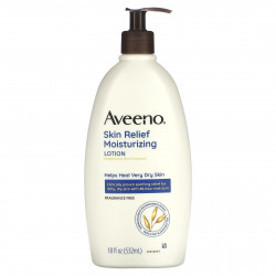 Aveeno, лосьон для увлажнения кожи, без запаха, 532 мл (18 жидк. унций)
