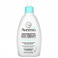 Aveeno, Restorative Skin Therapy, восстанавливающий крем с овсом, 340 г (12 унций)