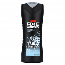 Axe, Hair, Clean & Smooth, шампунь 2 в 1 и кондиционер, Cool Ocean, 473 мл (16 жидк. Унций)