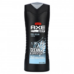 Axe, Hair, Clean & Smooth, шампунь 2 в 1 и кондиционер, Cool Ocean, 473 мл (16 жидк. Унций)