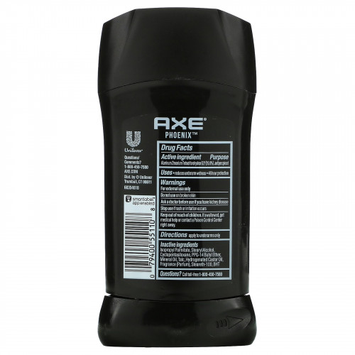 Axe, Phoenix, дезодорант-антиперспирант, защита на 48 часов, 76 г (2,7 унции)
