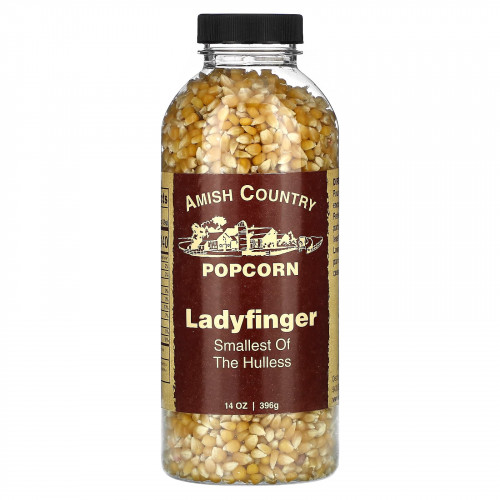 Amish Country Popcorn, Ladyfinger, 396 г (14 унций)