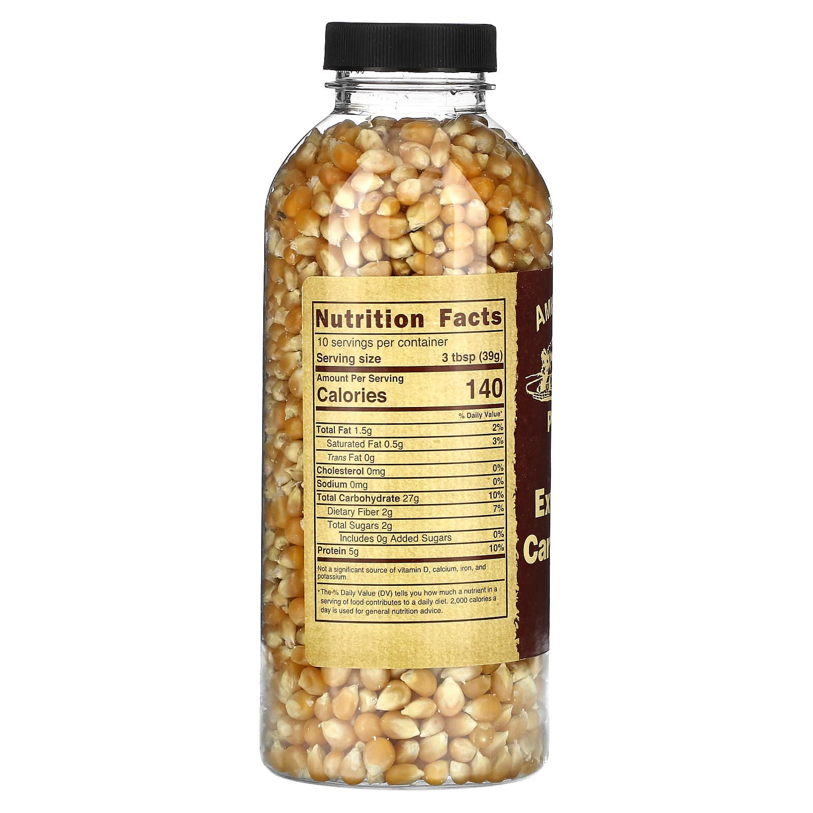 Amish Country Popcorn, очень большая карамель, 396 г (14 унций)