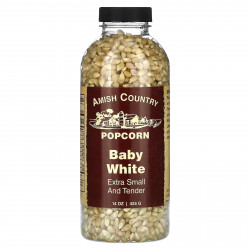 Amish Country Popcorn, Baby White, 425 г (14 унций)
