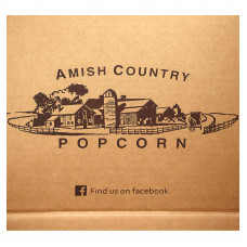 Amish Country Popcorn, Силиконовый попкорн для микроволновой печи, красный, 4 шт.