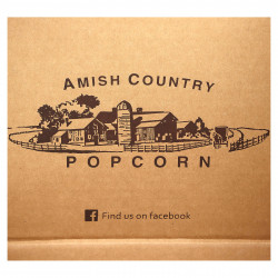 Amish Country Popcorn, Силиконовый попкорн для микроволновой печи, красный, 4 шт.