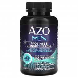Azo, Для мужчин, защита простаты и мочевыводящих путей, 60 капсул