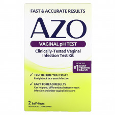 Azo, Вагинальный pH-тест, 2 теста для самодиагностики