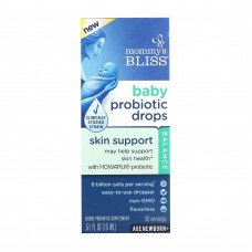 Mommy's Bliss, Капли с пробиотиком для детей, для младенцев и старше, без запаха, 15 мл (0,51 жидк. Унции)