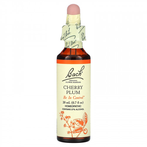 Bach, Original Flower Remedies, вишня, 20 мл (0,7 жидк. Унции)