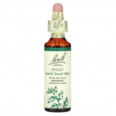 Bach, Original Flower Remedies, Холли, 20 мл (0,7 жидк. Унции)