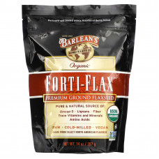 Barlean's, Organic Forti-Flax, молотое льняное семя премиального качества, 397 г (14 унций)