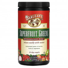 Barlean's, Superfruit Greens, клубника и киви, 270 г (9,52 унции)