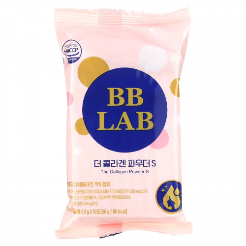 BB Lab, The Collagen Powder S, 30 пакетиков по 2 г