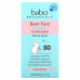 Babo Botanicals, Baby Face, солнцезащитное средство на минеральной основе в виде стика, SPF 50, 17 г
