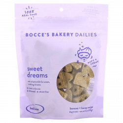 Bocce's Bakery, Dailies, Sweet Dreams, для собак, рецепт с бананом и медом, 170 г (6 унций)