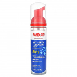Band Aid, Kids, антисептическая очищающая пенка, 68 мл (2,3 жидк. Унции)