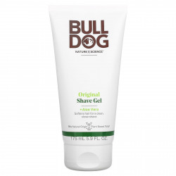 Bulldog Skincare For Men, гель для бритья с натуральными компонентами, 175 мл (5,9 жидк. унций)