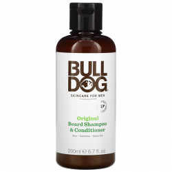 Bulldog Skincare For Men, оригинальный шампунь и кондиционер для бороды, для мужчин, 200 мл (6,7 жидк. унций)