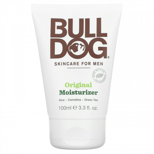 Bulldog Skincare For Men, оригинальный увлажняющий крем, 100 мл (3,3 жидк. унции)