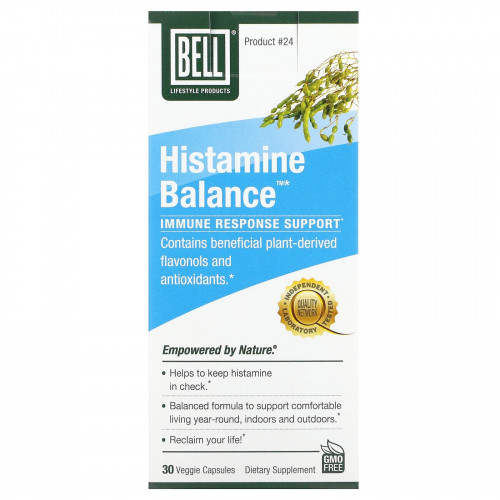 Bell Lifestyle, Гистаминный баланс, 30 растительных капсул
